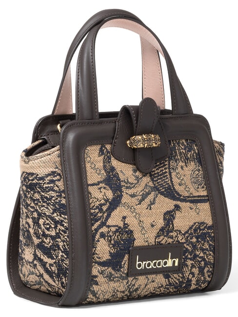CARPET Bolso de mano con correa para el hombro. marr&oacute;n - Bolsos Mujer