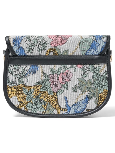 JACQUARD Minibolso de hombro multicolor gris - Bolsos Mujer