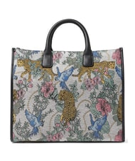 BRACCIALINI JACQUARD Bolso de mano con correa para el hombro. multicolor gris - Bolsos Mujer - 3