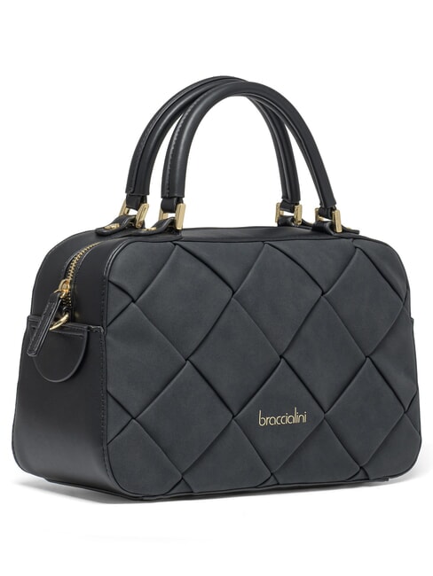 ICONS Bolso de hombro con correa para el hombro negro - Bolsos Mujer