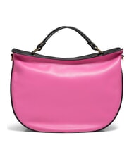 BRACCIALINI JASMINE  Bolso de mano, con bandolera, en piel fucsia/negro - Bolsos Mujer - 3