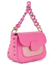 BRACCIALINI CHAIN Minibolso con correa para el hombro fucsia - Bolsos Mujer - 2