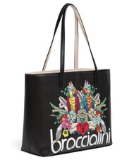 BRACCIALINI BRITNEY Bolso shopper de hombro loro/negro - Bolsos Mujer - 2