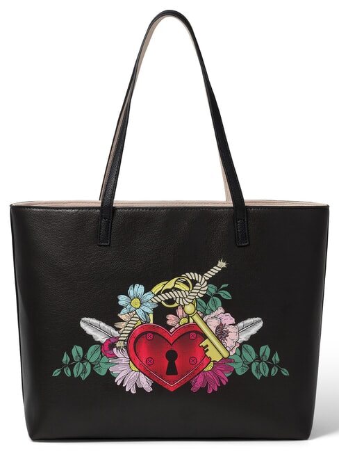 BRITNEY Bolso shopper de hombro loro/negro - Bolsos Mujer