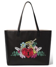 BRACCIALINI BRITNEY Bolso shopper de hombro loro/negro - Bolsos Mujer - 3