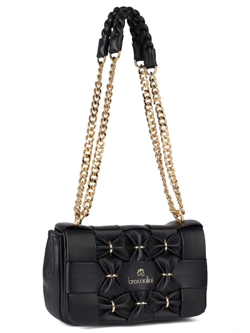 ICONS Bolso convertible con solapa negro - Bolsos Mujer