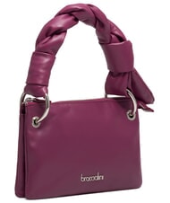 BRACCIALINI CHARLIZE Bolso peque&ntilde;o de piel ciruela pasa - Bolsos Mujer - 2