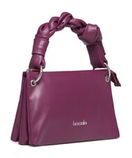 BRACCIALINI CHARLIZE Bolso bandolera de piel ciruela pasa - Bolsos Mujer - 3