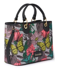 BRACCIALINI JACQUARD Bolso de mano con correa para el hombro. negro m&uacute;ltiple - Bolsos Mujer - 2