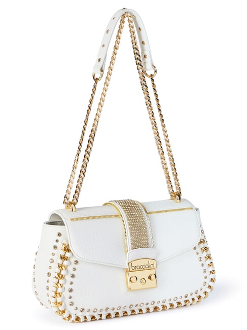 ROCK Bolso de hombro / bolso cruzado blanco - Bolsos Mujer