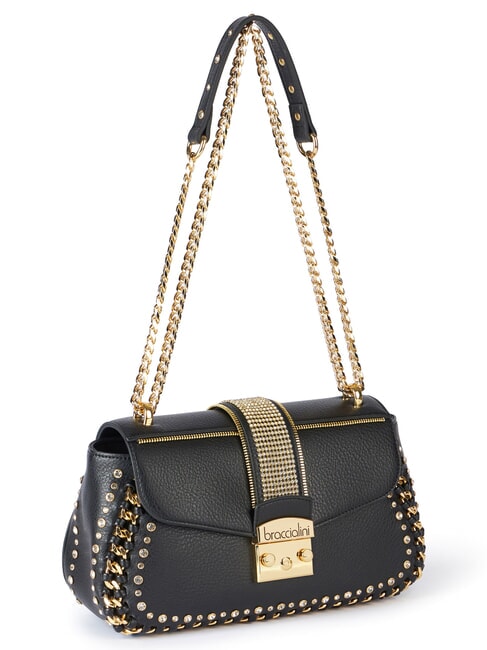 ROCK Bolso de hombro / bolso cruzado negro - Bolsos Mujer