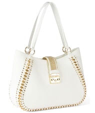 BRACCIALINI ROCK Comprador de hombro blanco - Bolsos Mujer - 2