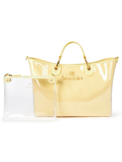BETH JELLY Bolso brillante con bolsa amarillo - Bolsos Mujer