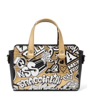 BRACCIALINI MURALES Bolso de mano con bandolera oro - Bolsos Mujer - 3