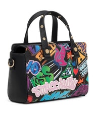 BRACCIALINI MURALES Bolso de mano con bandolera negro - Bolsos Mujer - 2