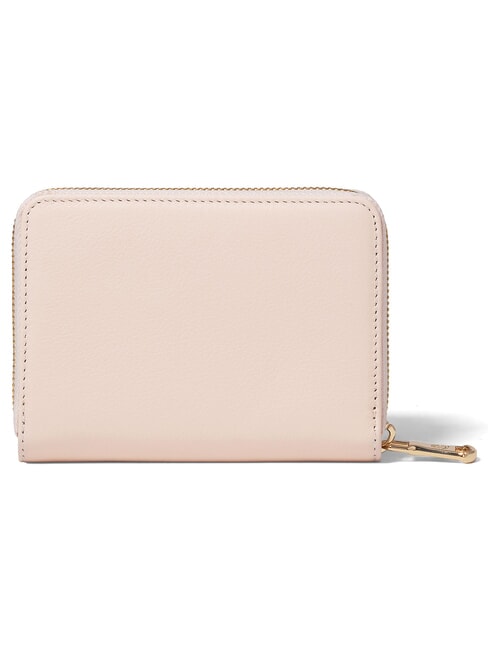 BASIC Cartera de cuero para mujer beige - Carteras Mujer