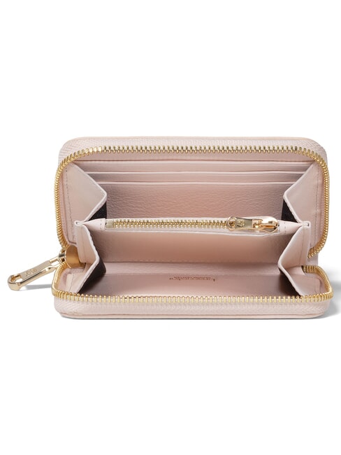 BASIC Cartera de cuero para mujer beige - Carteras Mujer