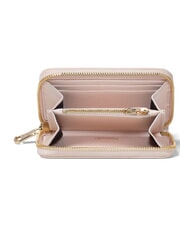 BRACCIALINI BASIC Cartera de cuero para mujer beige - Carteras Mujer - 3