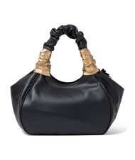 BRACCIALINI SARA Bolso de piel con correa para el hombro. negro - Bolsos Mujer - 3