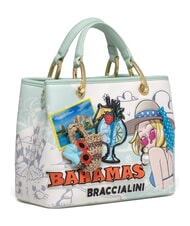 BRACCIALINI CARTOLINE Bahamas Bolso de mano con correa para el hombro. multi - Bolsos Mujer - 2