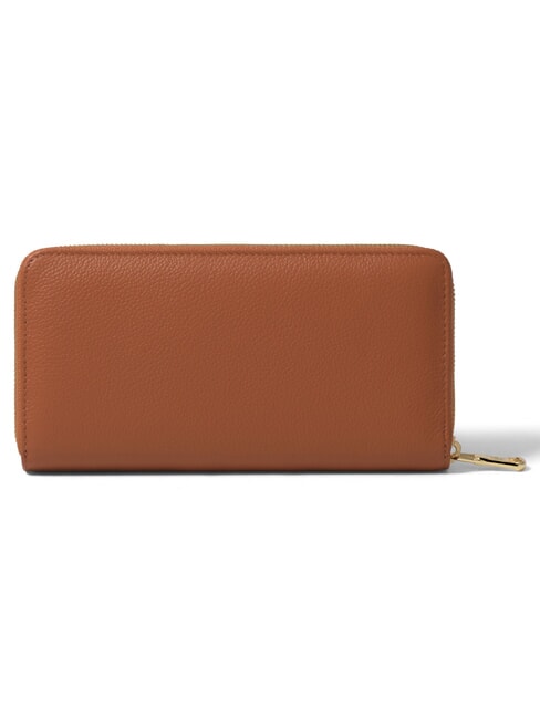 BASIC Cartera con cremallera marr&oacute;n - Carteras Mujer