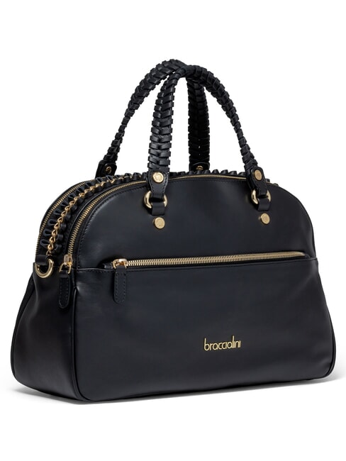 NAOMI Bolso de mano con correa para el hombro. negro - Bolsos Mujer