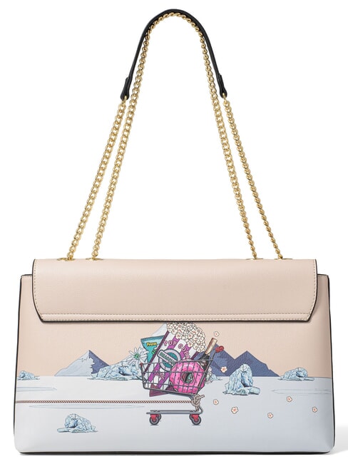 BRITNEY Bolso de hombro / bolso cruzado beige - Bolsos Mujer