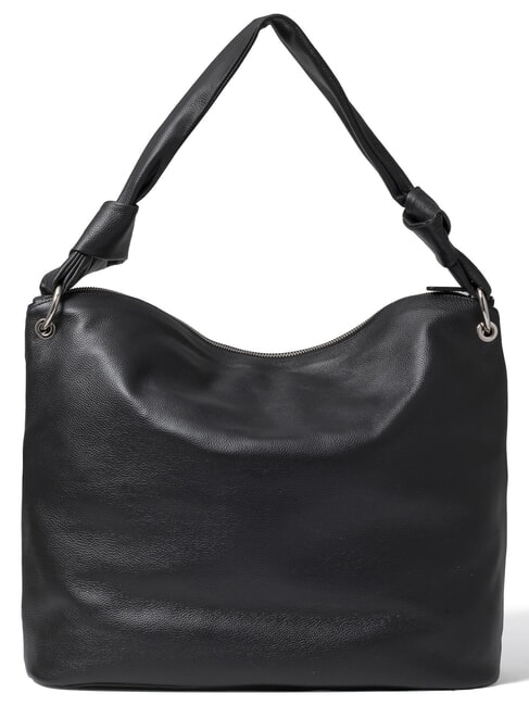 NORA Bolso de hombro de piel negro - Bolsos Mujer