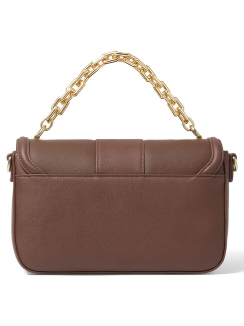 CHAIN Bolso de mano con correa para el hombro. marr&oacute;n - Bolsos Mujer