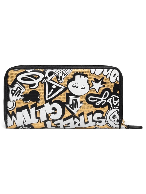 MURALES Cartera con cremallera oro - Carteras Mujer