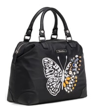BRACCIALINI KEIRA Bolsa con aplicaciones mariposa negra - Bolsos Mujer - 2