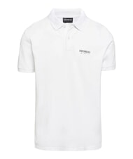 BIKKEMBERGS ICONIC Polo de algod&oacute;n de manga corta blanco - camisa polo - 5