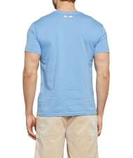 BIKKEMBERGS BASIC Camiseta de manga corta y cuello redondo azur - camiseta - 2