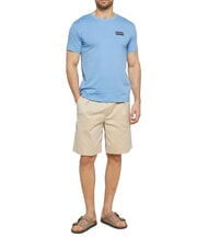 BIKKEMBERGS BASIC Camiseta de manga corta y cuello redondo azur - camiseta - 4