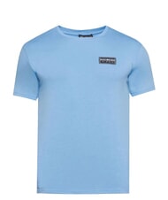 BIKKEMBERGS BASIC Camiseta de manga corta y cuello redondo azur - camiseta - 5