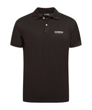 BIKKEMBERGS ICONIC Polo de algod&oacute;n de manga corta negro - camisa polo - 5
