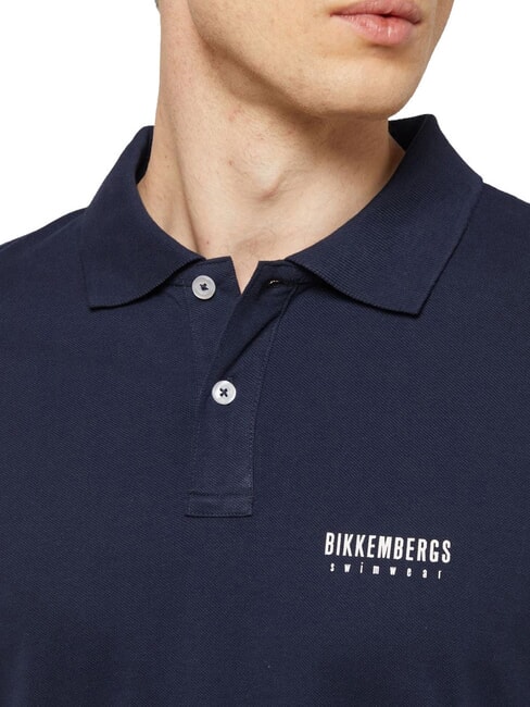 ICONIC Polo de algod&oacute;n de manga corta Armada - camisa polo