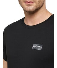 BIKKEMBERGS BASIC Camiseta de manga corta y cuello redondo negro - camiseta - 3
