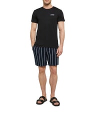 BIKKEMBERGS BASIC Camiseta de manga corta y cuello redondo negro - camiseta - 4