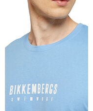 BIKKEMBERGS ICONIC Camiseta de algod&oacute;n de manga corta azur - camiseta - 3