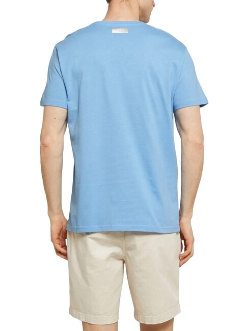 ICONIC Camiseta de algod&oacute;n de manga corta azur - camiseta