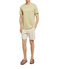 BIKKEMBERGS ICONIC Camiseta de algod&oacute;n de manga corta beige - camiseta - 4