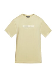 BIKKEMBERGS ICONIC Camiseta de algod&oacute;n de manga corta beige - camiseta - 5