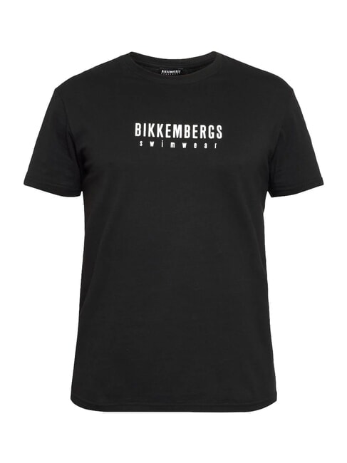 ICONIC Camiseta de algod&oacute;n de manga corta negro - camiseta