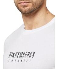BIKKEMBERGS ICONIC Camiseta de algod&oacute;n de manga corta blanco - camiseta - 3