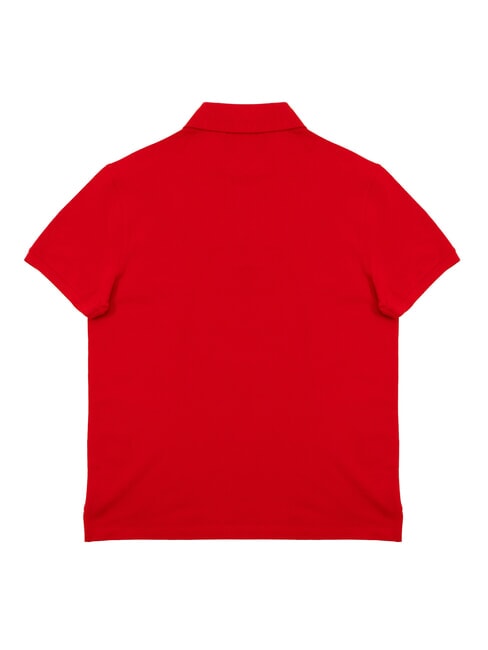 TH Camisa polo de manga corta rojo primario - camisa polo