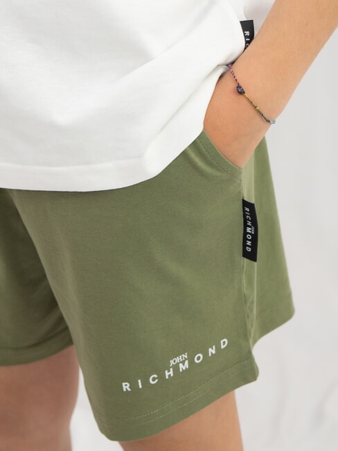 RUNDAVO Camiseta + Pantalones cortos bailar&iacute;n de nube blanca - Ch&aacute;ndales para ni&ntilde;os