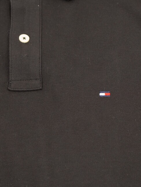 TH Polo de algod&oacute;n piqu&eacute; de manga corta ck negro - camisa polo