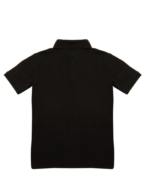 TH Polo de algod&oacute;n piqu&eacute; de manga corta ck negro - camisa polo