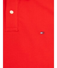 TOMMY HILFIGER TH Polo de algod&oacute;n de manga corta rojo primario - camisa polo - 2